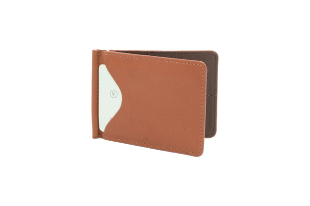 Thin Leather Money Clip