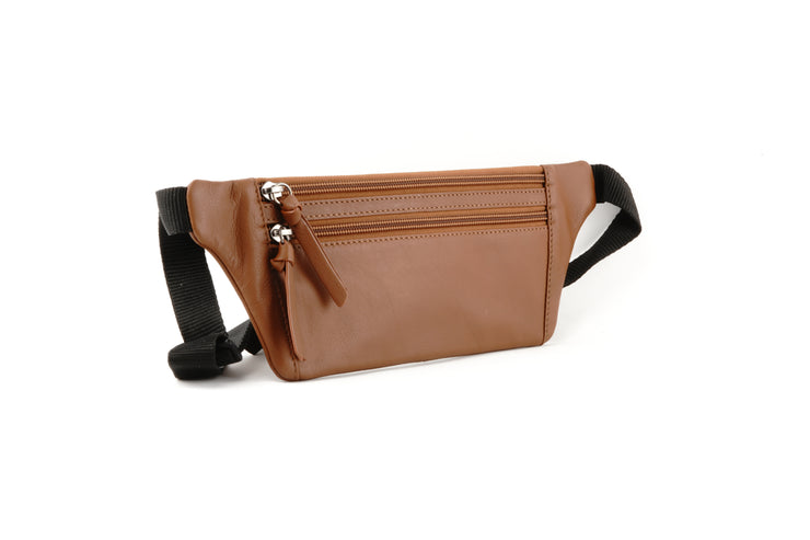 Slim Leather Waist Pouch/Fanny Pack