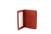 Leather Cardholder with ID Window and Expandable Card Slot
