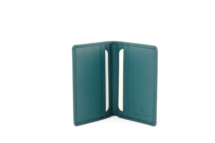 Leather Cardholder with 6 Horizontal Slots