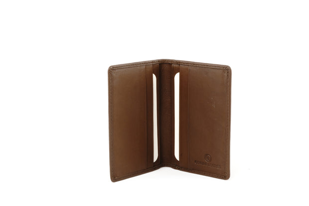 Leather Cardholder with 6 Horizontal Slots