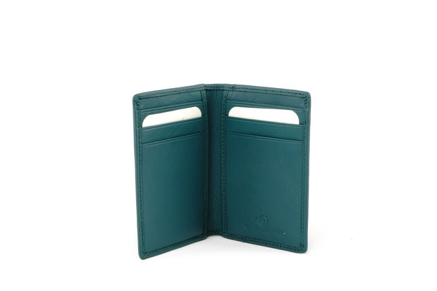Leather Cardholder with 6 Vertical Slots