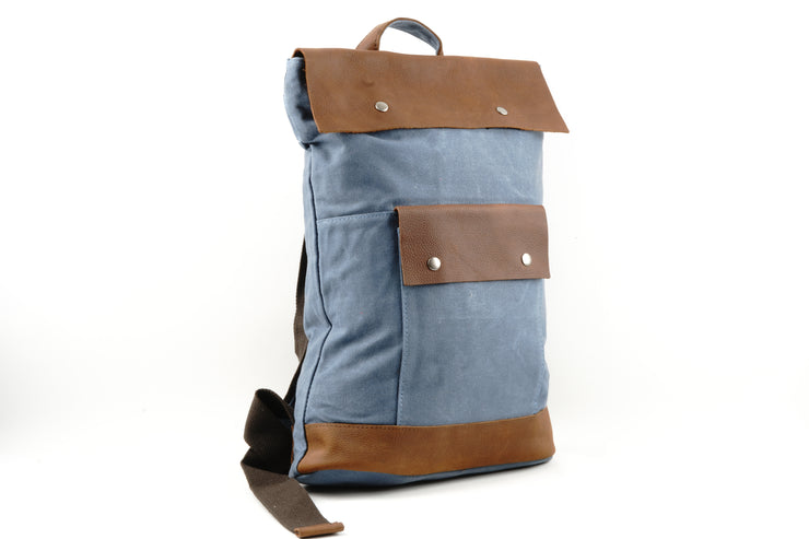 canvas leather backpack with no magnets & around waxed canvas backpack that will follow you everywhere Canvas Backpack Clayton &