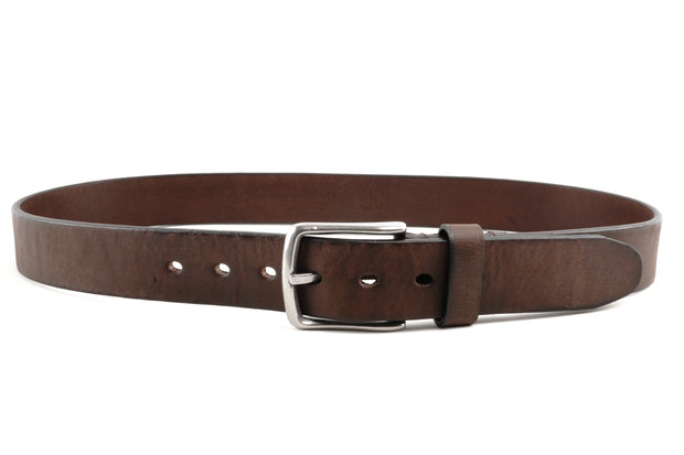 Smooth Leather Belt, Western Style